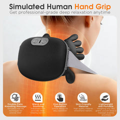 JINGTIEDA 4D kneading neck-shoulder massage for deep relaxation