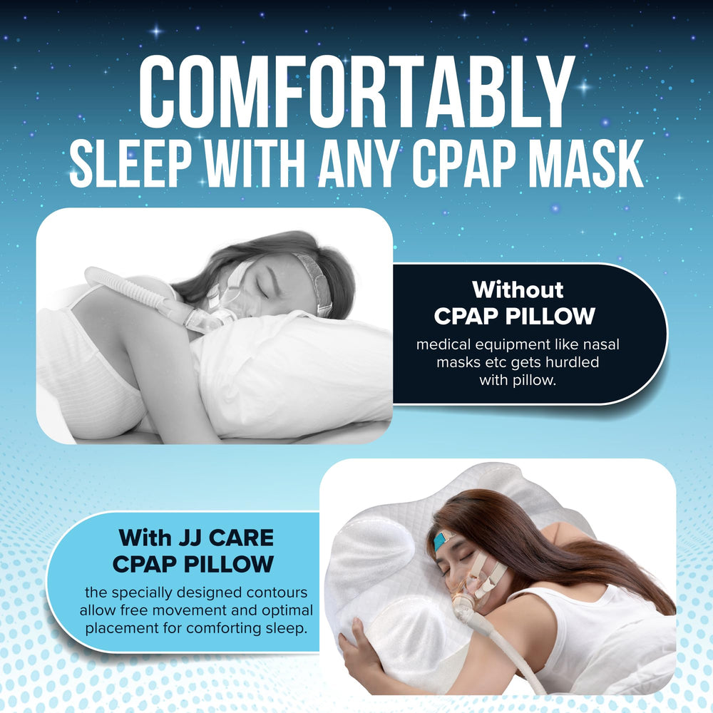Neck support contour promotes natural head and neck alignment
