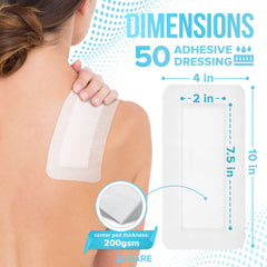JJ CARE sterile, individually wrapped dressings ensure clean, convenient wound care.
