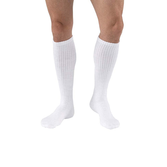 Jobst SensiFoot diabetic socks, side view, moisture-wicking comfort for all-day wear.