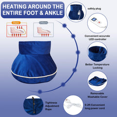 JOBYNA foot warming pad in shoe heat demonstrates even distribution for all day comfort
