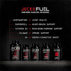 Jocko Fuel astragalus and garlic notes illustrate herbal blend.