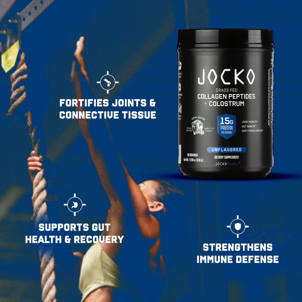 Post-workout recovery scene with Jocko Fuel for recovery