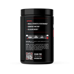 Jocko Fuel Creatine Monohydrate powder scoop aids accurate daily dosing.