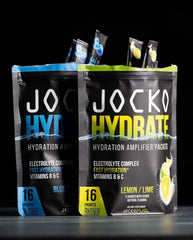 Jocko Fuel Hydrate low sugar formula for light, clean hydration.