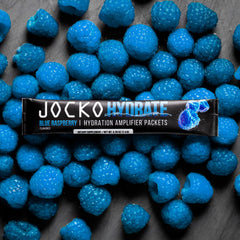 Jocko Fuel Hydrate travel packets for on the go hydration during travel.