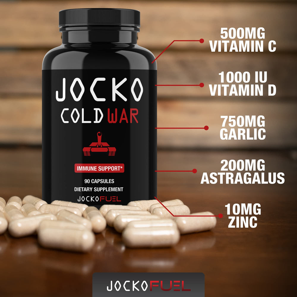 Jocko Fuel label close-up highlights ingredients and clean labeling.