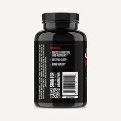 Packaging and bottle with gym-ready design for post-workout routines.