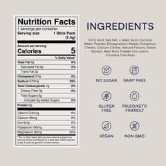 Pour into a glass and stir for berry-flavored hydration without sugar.