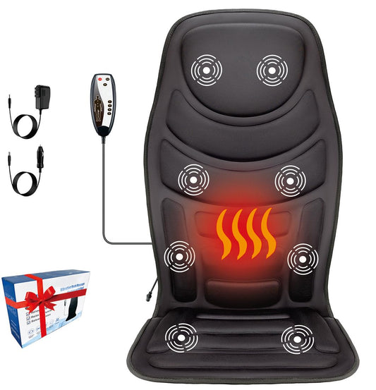 JOJOPEPE back massager with heat highlighting upper back relief