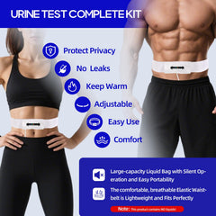 JORVONR urine test kit 2to4oz pouch for compact, spill-safe sampling.