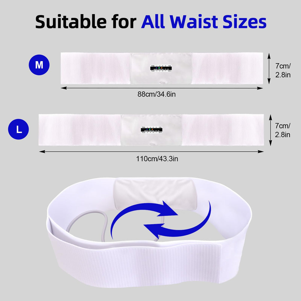 JORVONR urine test kit temperature strips help monitor liquid range.