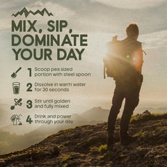 Jōsh energy-support resin integrates into a daily routine.