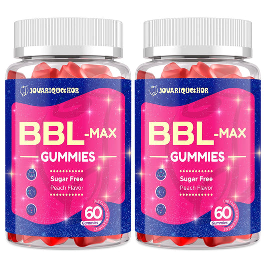 Jovariquethor Booty Gummies peach bottle for daily wellness support