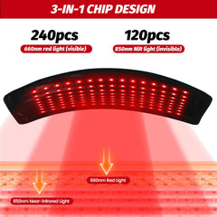 JoyJoint red light lamp targeting the body for full‑area comfort and relaxation