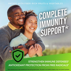 JOYLI Nutrition Fruits and Veggies capsules show complete daily vitamin coverage