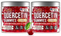 JOYLI Nutrition Quercetin Gummies bottle front with sugar-free formula
