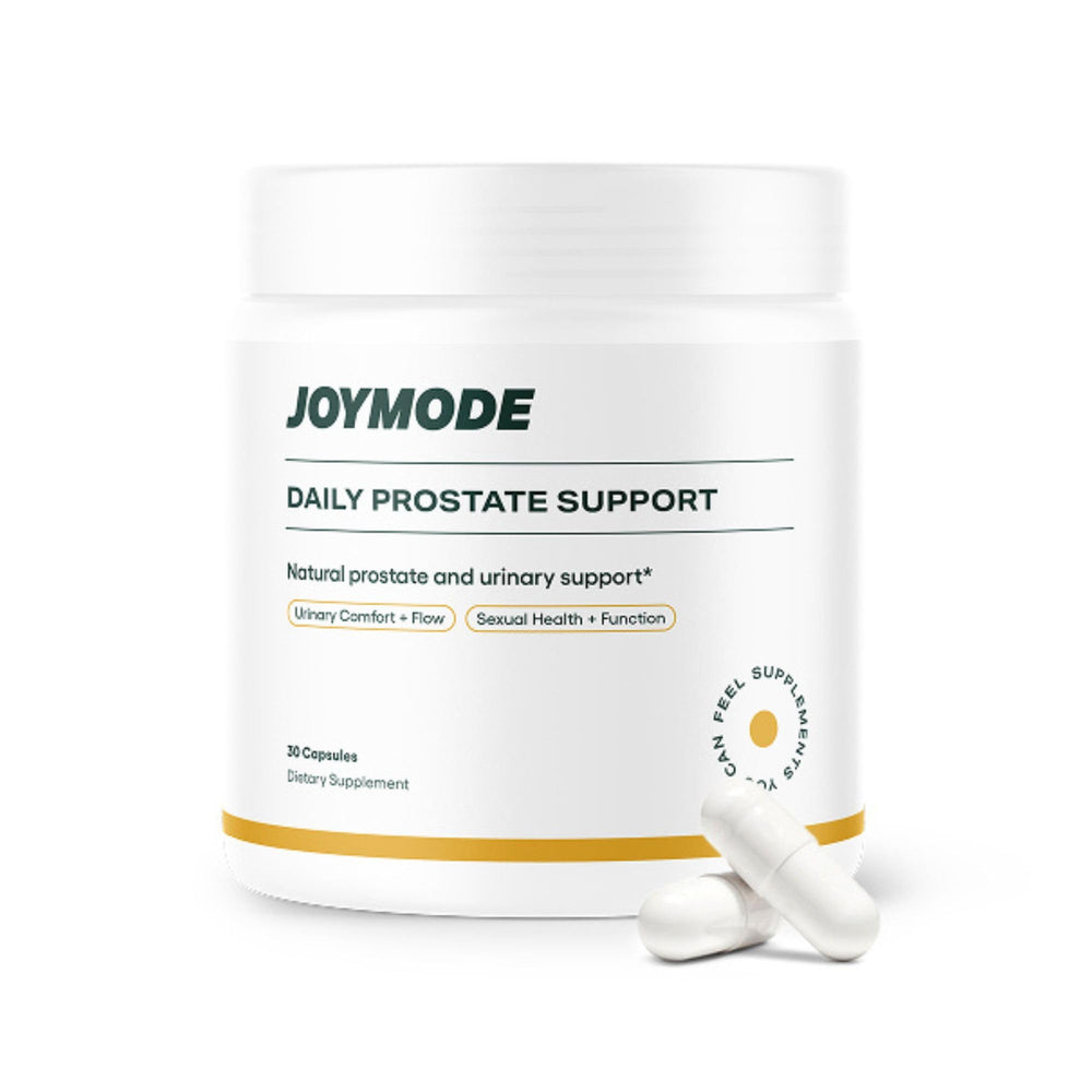 JOYMODE Daily Prostate Support bottle for daily wellness and comfort.