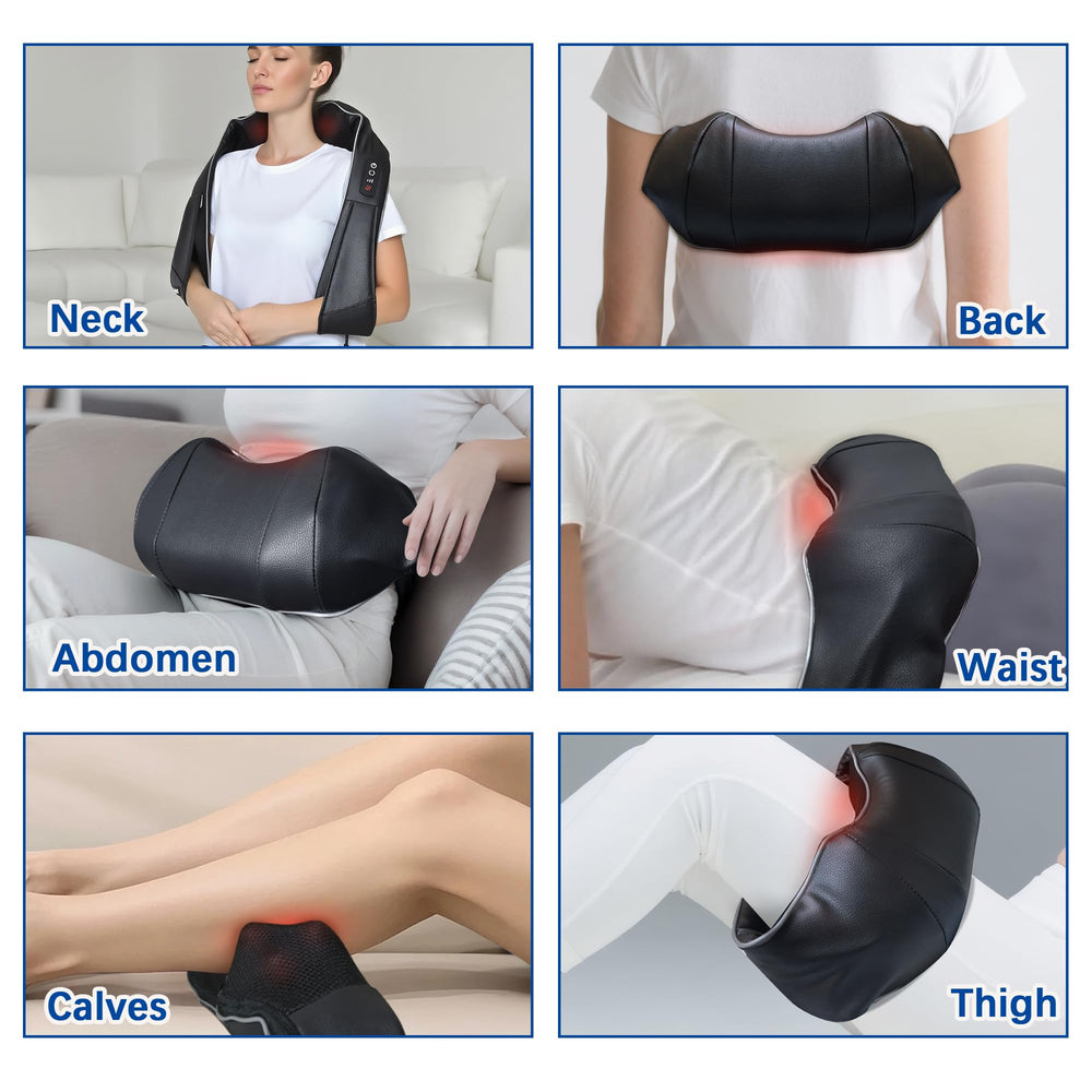 Joyset ergonomic U-shape design supports neck and shoulders.