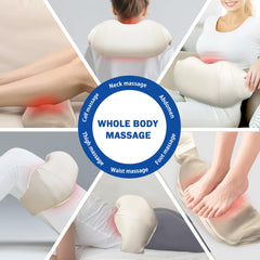 Joyset Shiatsu massager worn on shoulders for upper body relief