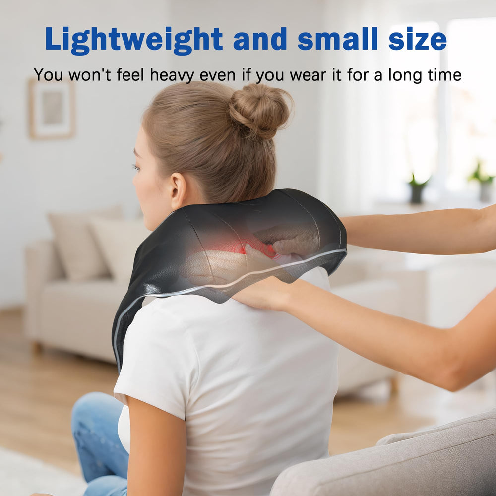 Joyset shiatsu neck-back massage for full upper body comfort.