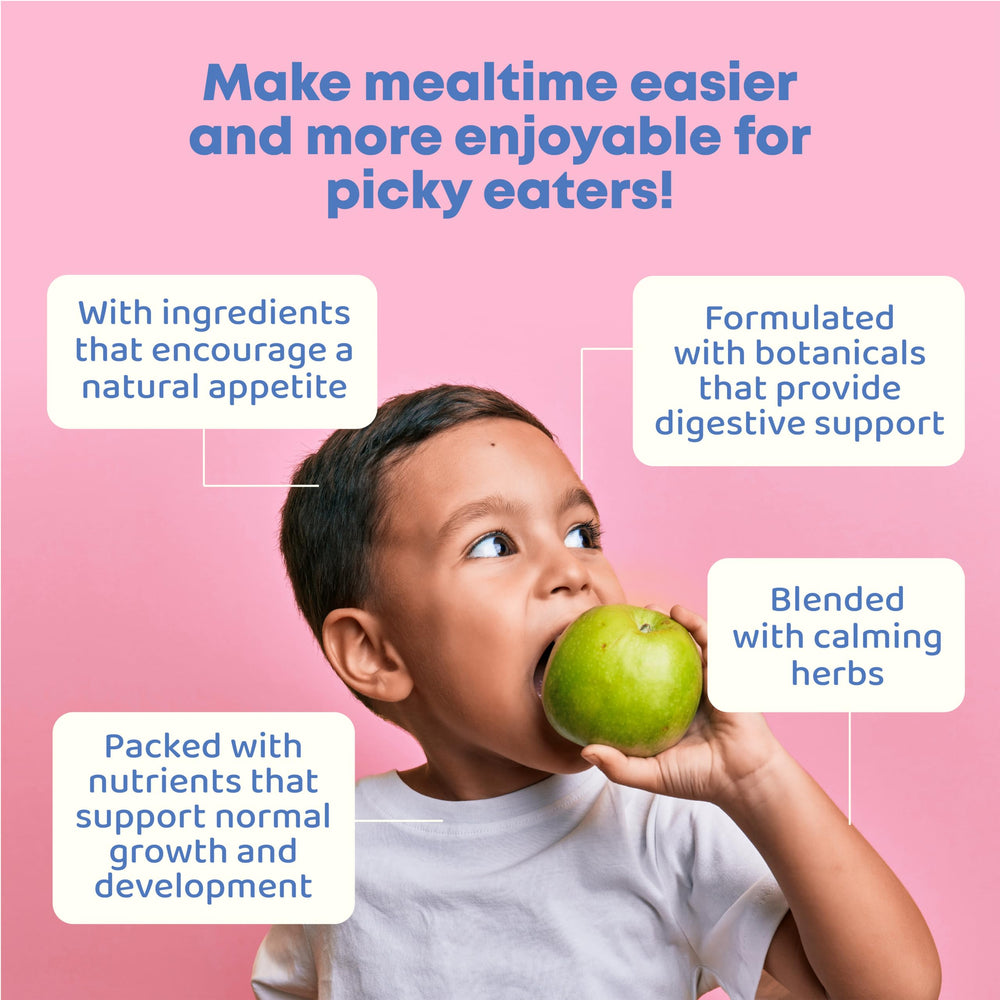 JoySpring appetite booster drops shown in a dropper