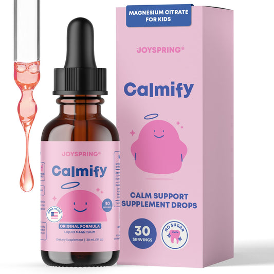 JoySpring Calmify bottle pour for kids supports calm moments