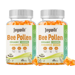 Joywiit Bee Pollen 1000mg bottle, daily wellness support.