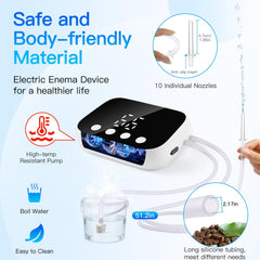 Jripae Enema Kit external water or coffee container compatibility