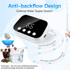 Jripae Enema Kit dedicated filter head ensures stable flow