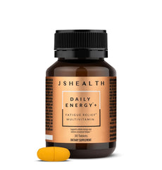JSHealth Daily Energy bottle with capsules for steady energy support