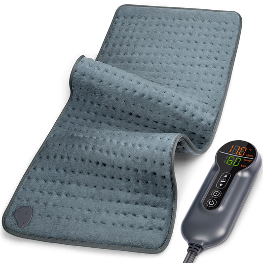 Jubeoyey heating pad neck offers targeted warmth for neck tension relief.