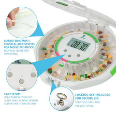 JULOS audio and visual alerts reinforce timely dispensing cues