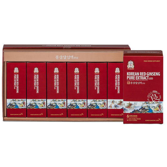 JungKwanJang Korean Red Ginseng packets ready to drink for steady energy