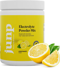 JUNP Lemonade electrolytes bottle pour for zero-sugar hydration during workouts