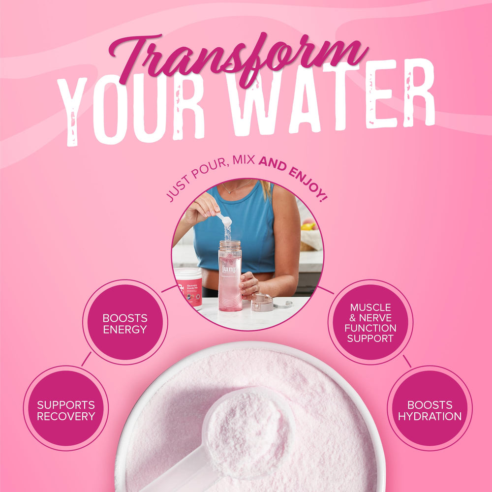 JUNP Keto-friendly label signals carb-free hydration for workouts and daily use.