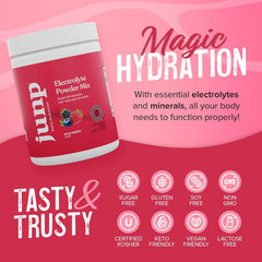 JUNP post-workout hydration to refresh after training sessions.