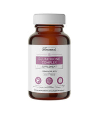 JUST INGREDIENTS Glutathione Complex bottle front for daily antioxidant support