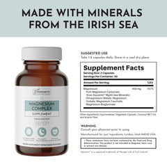 Just Ingredients vegan hypromellose capsules for plant-based delivery.