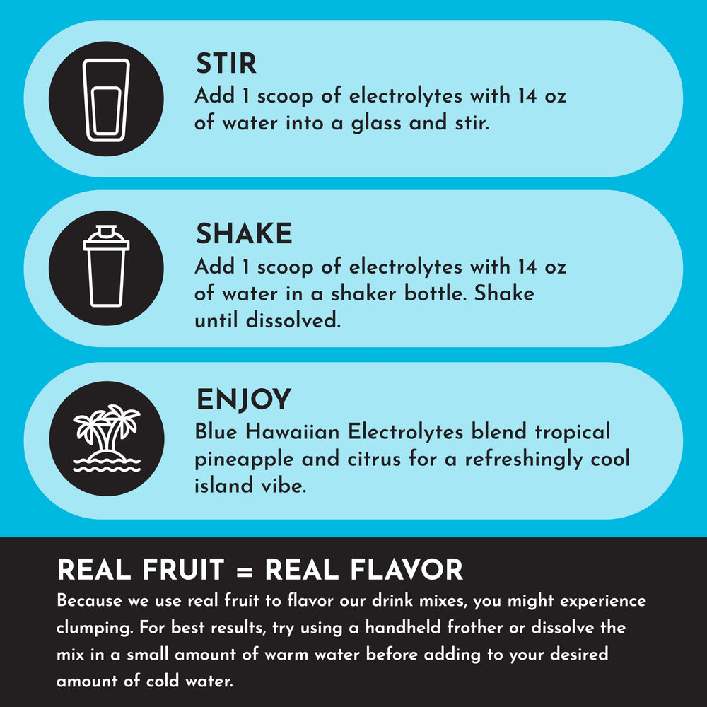 JUST INGREDIENTS lifestyle shot shows on-the-go hydration for active days.