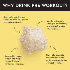 JUST INGREDIENTS Pre-Workout Tropical Paradise iced drink ready to refresh during workouts.