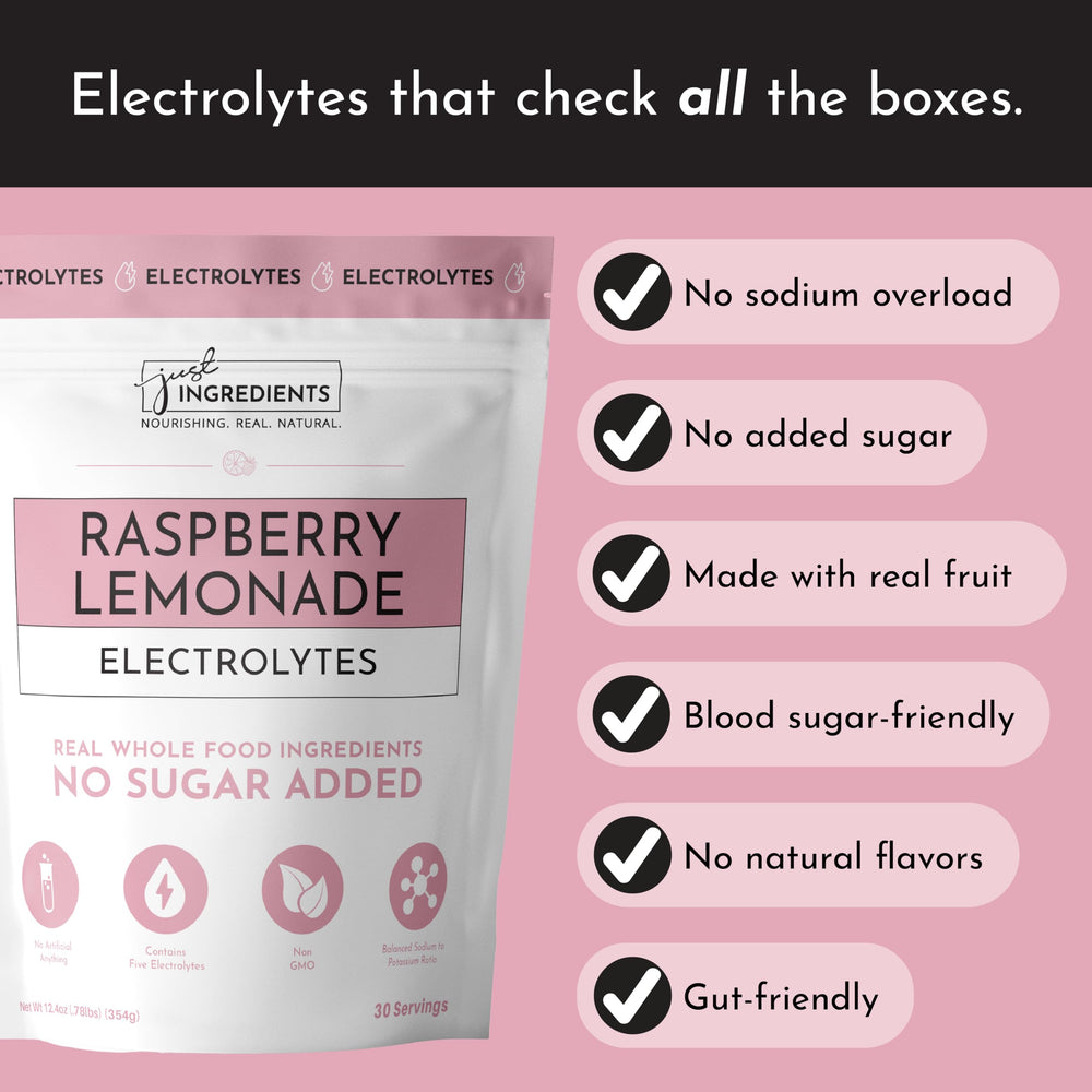 Travel setup with Raspberry Lemonade Electrolytes compact pack