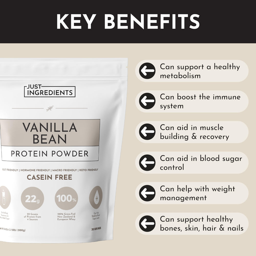 JUST INGREDIENTS Vanilla Bean Protein Oats Cup illustrates easy day-to-day nutrition.