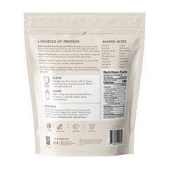 JUST INGREDIENTS Vanilla Bean Protein Powder Scoop ready for quick shakes.
