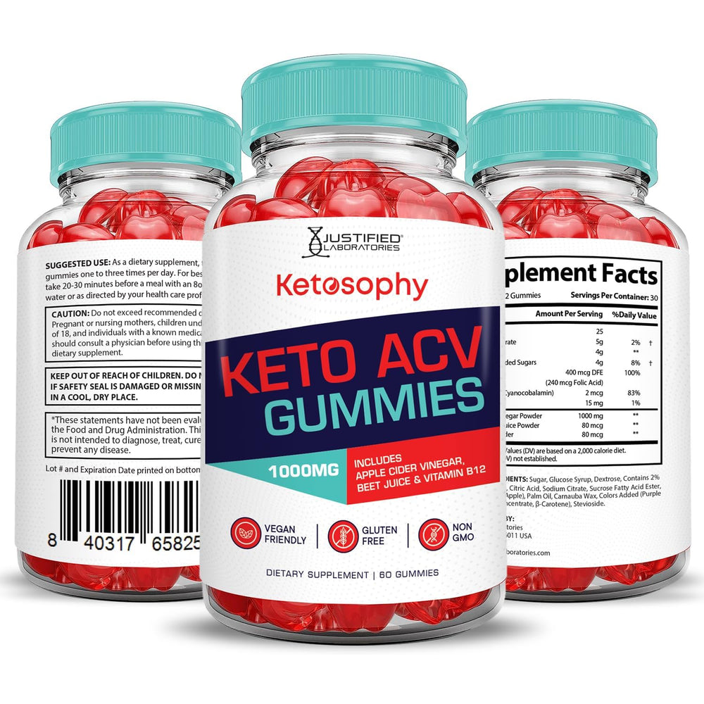Ketosophy gummies ready for on the go daily routine