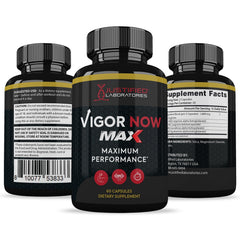 Justified Laboratories Vigor Now Max vitality visual promoting energy and focus.