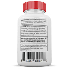 Justified Laboratories Vital Grow XL Extreme packaging and GMP certification symbol