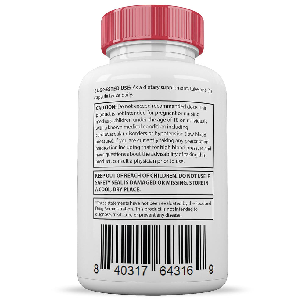 Easy daily dose: a single Gluco Renu capsule with water.