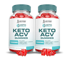 Justified Laboratories Keto Genesis gummies, pack shot for daily routine convenience