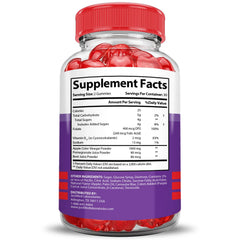 Justified Labs Keto Glow ACV Gummies vegan and non-GMO formula.